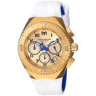 TechnoMarine Manta with Silicone Strap and Gold Dial TM-215079