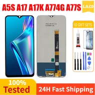 Original LCD For OPPO A5S Ax5s A7 A7n A11K A12 A12s Realme 3 Realme 3i LCD Display Screen With Frame Display Touch Screen