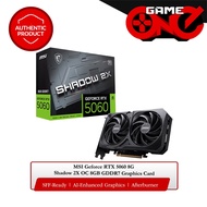 MSI Geforce RTX 5060 8G Shadow 2X OC 8GB GDDR7 Graphics Card