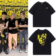 Kpop FTISLAND Mad Happy Casual Cotton Top Summer Women's Fashion T-Shirt