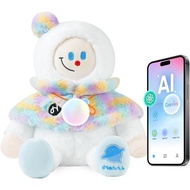 BubblePal AI Snowman Plush, AI Companion Gift for Kids Ages 3-10