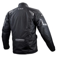 Waterproof Motorcycle Jacket LS2 Phase Man Jacket Black DS10