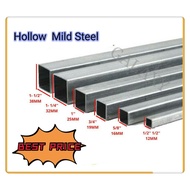Hollow Mild Steel size 1" x 1" x 1.2mm Tickness (Besi Hollow) Mild Steel Hollow