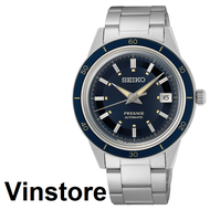 [Vinstore] Seiko SRPG05J1 Presage Japan Made Automatic Stainless Steel Blue Dial Analog Men Watch SRPG05J SRPG05