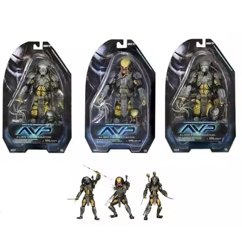 Neca Iron Blood Warrior Avp Iron Blood 15Th Scar 14 Cat Face Celtic Mobile 7-Inch Handheld Model