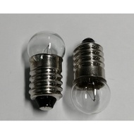 [2PCS] E10 2.5V 0.3A. 3.8V 0.3A G11X23 TORCH LIGHT BULB-READY STOCK