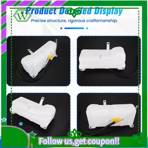 AC34-Car Coolant Radiator Expansion Kettle Overflow Bottle For Nissan Patrol GQ 88-97 Ford Maverick 