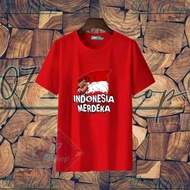 Tshirt Combed 30S Distro No. 28 Hut Ri 78th Independence August 17, 1945 Adult T-shirt Children's T-