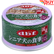 dbf 老年犬狗罐頭  關節+腦部健康維護 雞肉+地瓜味 綜合營養濕狗糧 85g  平行進口 033936 X1-4