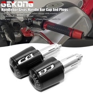 CNC Motorcycle Handlebar Grips Handle Bar Cap End Plugs For Honda CB190R CB125R CB500X CB500F CB500 