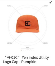 Goopimade  F-O1C Yen index Utility Logo Cap - Pumpkin