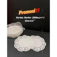 Kertas Doyley/ Doyley Paper/ Doily paper/Kertas Lapis Balang/ Kertas Lace