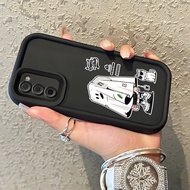 Samsung Galaxy A03s A02s M02s F02s Case HP Casing Robot Kesing Protective Cover Silicone Shell Advan