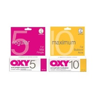 OXY 5 Regular 10g/ OXY 10 Maximum 10g - Pimple Treatment