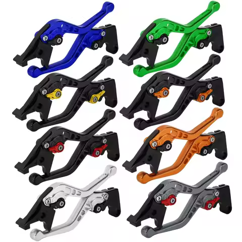 Radium Short Motor Adjust Brake Clutch Levers For MVAGUSTA Turismo Veloce 800, Brutale 675/800/RR, D
