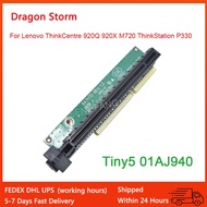 New Expansion Graphic Card PCIE16 01AJ940 For Lenovo ThinkCentre 920Q 920X M720 ThinkStation P330 Ti