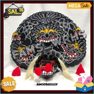 Barongan Telon Vip Size 22 Full Wood Barongan Caplokan Kayu