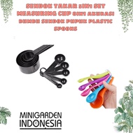 SENDOK TAKAR 5 IN 1 SET MEASURING CUP 8 in 1 akurasi bumbu sendok pupuk plastic spoons