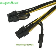 AUGUSTINE GPU Splitter Cable Accessories Female to Male Power Supply Extension Cable Power line EPS CPU Motherboard Power Cable Splitter Cable Graphics Card Cable