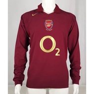05-06 Arsenal long sleeve jersey S-XXL retro jersey sports soccer shirt