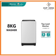 Hisense 8Kg Fully Auto Washing Machine WATR8011G