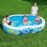 Bestway54118 Two-Ring 8-Shaped Pool Inflatable Baby Swimming Pool Sand Pool Ocean Ball Pool Toy Pool