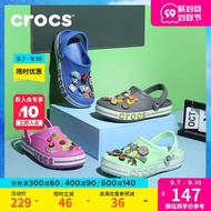 Crocs Hole Shoes Women's Shoes Crocs Fashion Baotou Beach Shoes Men Casual Slippers Sandals|205089