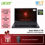 Acer Nitro V 15 ANV15-51-54Y9 /Intel Core i5-13420H /8GB-32GB RAM /512GB SSD /NV RTX4050 6GB /15.6''FHD 144Hz /W11 /2 YRS