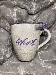 Starbucks [wish] purple coffee mug 12oz 星巴克紫色星星咖啡杯