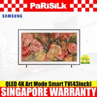 (Bulky)SAMSUNG QA43LS03DAKXXS The Frame LS03D QLED 4K Art Mode Smart TV(43inch)(Energy Efficiency Class 4)