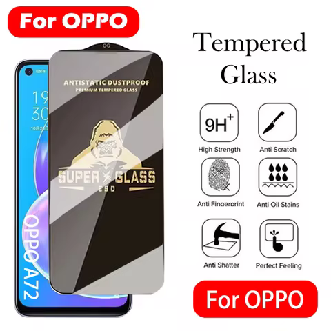 Gorilla Tempered Glass for OPPO A58 A53S A73 5g Screen Protector for OPPO A74 A78 A94 A95 A96 A55 A5