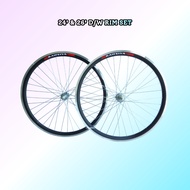【 RIM 】24' & 26' RIM ALLOY BICYCLE / WHEEL ALLOY BICYCLE / RIM BASIKAL / BASIKAL RIM / DOUBLE WALL