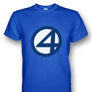 Fantastic Four Symbol Royal Blue T-shirt