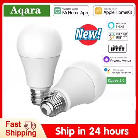 Aqara T1 Smart LED Bulb Zigbee 3.0 E27 2700K-6500K 220-240V With APP Remote Lamp Light LED Bulb For 