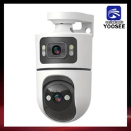 YooSee Dual ip camera 2IN1 5MP กล้องวงจรปิด wifi 2กล้อง IP โทรสองทาง กันน้ํา มองเห็นกลางคืน สี ติดตา