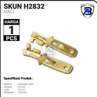Terminal SKUN CABLE CONNECTOR MALE COPPER UNIT