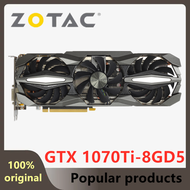 ZOTAC GTX 1070 Ti 1070Ti 8GB การ์ดจอ GPU สำหรับเล่นเกม NVIDIA Geforce GTX1070 Gtx1070ti การ์ดจอเดสก์ท็อปเกม VGA