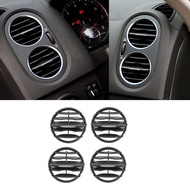 4Pcs Car Dashboard Left Right A/C Air Grille 5ND819703 2010-2017 Round Air Grille
