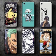 Vivo 2015 Y1s Y91 Y91a Y91i V1818CA Y93 Y93s Y70 Anime One Piece Luffy Kaws Mobile Phone Case
