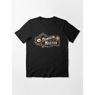 DUNGEON MASTER Vintage DM Game Master logo, dragon and d20 Essential T-Shirt