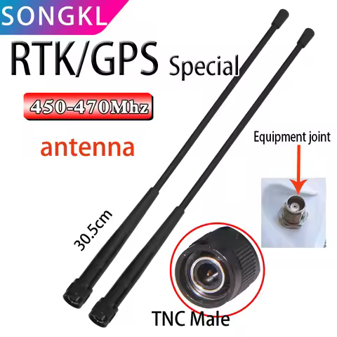 GPS RTK Soft Rod Whip Antenna 450-470MHz for Stonexx GNSS Antenna Surveying Accessories TNC Male Ant