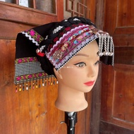 [Qin Xiaomi] Minority Ethnic Costume Buyi Ethnic Strong Ethnic Hat Headpa Ethnic Style Headscarf