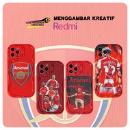 Redmi Arsenal ARS soft Contest Football Case Drop Resistant Unique Protection Adaptation Redmi 10 20