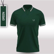 Mega sales Polo T-shirt Baju 100%Cotton Unisex  T Shirt Berkolar Lelaki