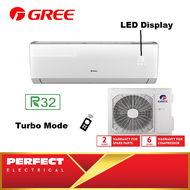 Gree 1.0HP NON-INVERTER Lomo Series Wall Split Air Conditioner-R32 GWC09QC-K6NNB4B