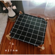 MODERN Minimalist Aesthetic Cat Swing - Cat Hammock kimo wooden swing Cat and dog bed