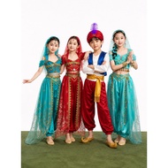 Children's Aladdin Set Genie Ah Costume Indian Theme Cartoon International kd2/kd6/kd8/kd7.1/ac33.3