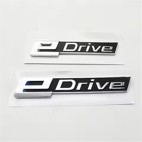 eDrive Emblem Car Side Fender Sticker Rear Tail Letter Badge Trunk Logo For X1 X3 X5 X6 x7 i8 i3 e D