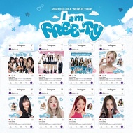 GIDLE Album I Feel INS Transparent Photocard PVC Card 8pcs / Set