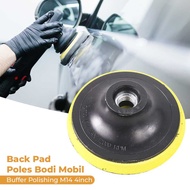 (PAY ON DELIVERY) BOJECHER Car Body Polishing Back Pad Wool Buffer Polishing M14 4 inch - BJ80